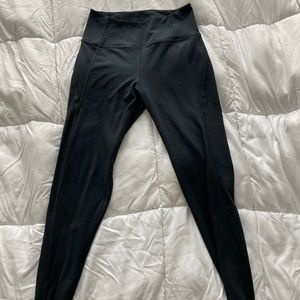 Black Compressive High-Rise Legging